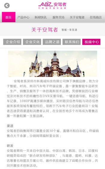 新高誠科技-安駕者網站案例圖片2