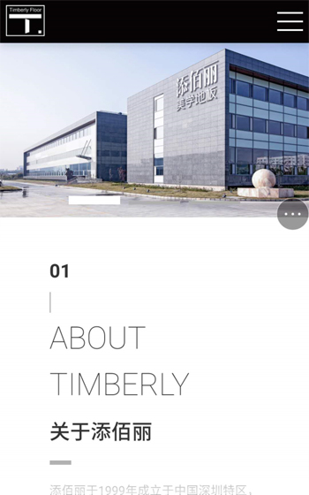 添佰麗地板網站案例圖片1