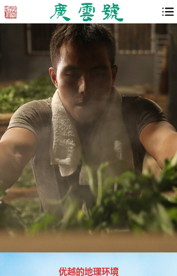 廣云號茶業網站案例圖片3