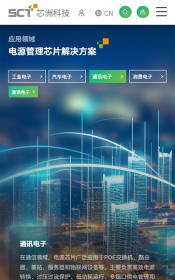 芯洲科技聚網站案例圖片2