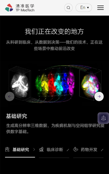 北京清準醫學網站案例圖片2