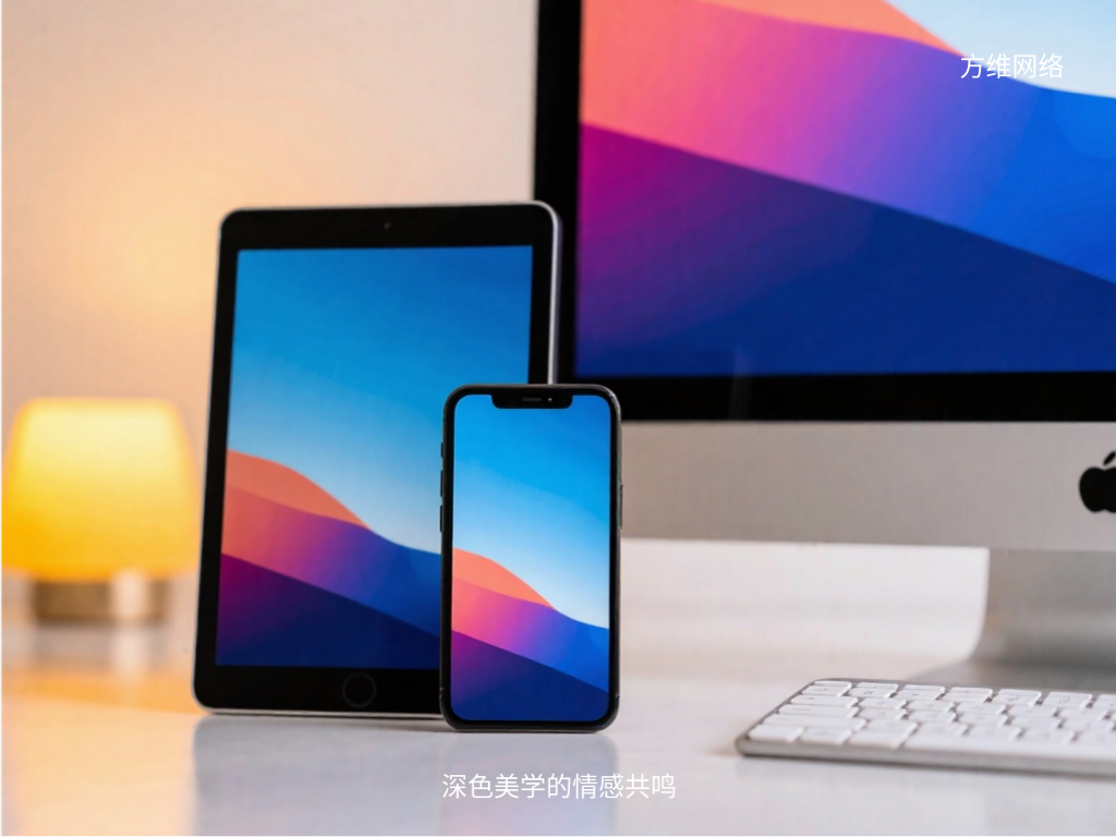 深色美學的情感共鳴