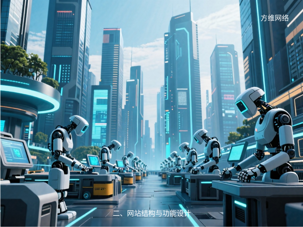 二、網站結構與功能設計