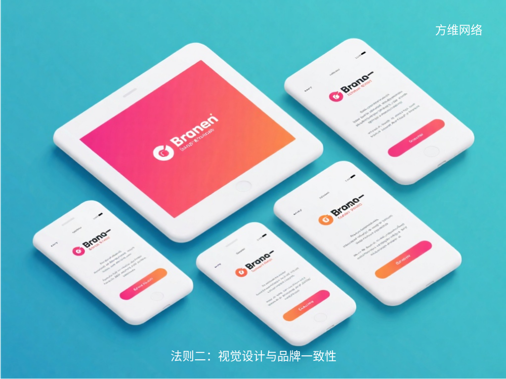 法則二：視覺設計與品牌一致性