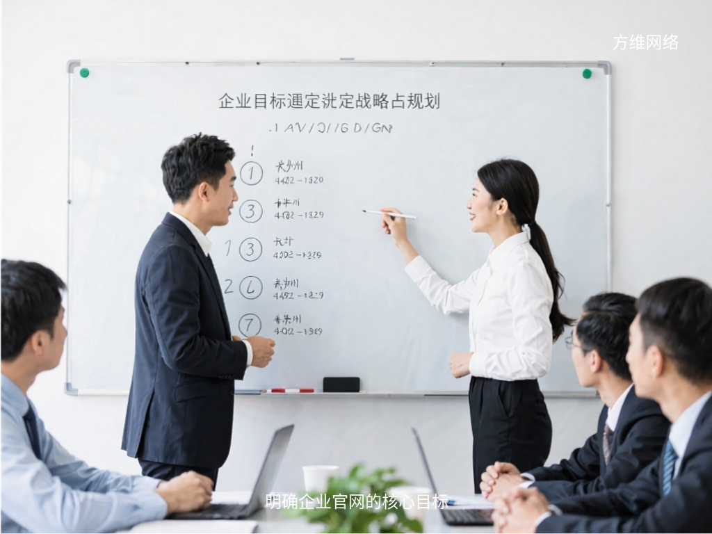明確企業(yè)官網(wǎng)的核心目標(biāo)