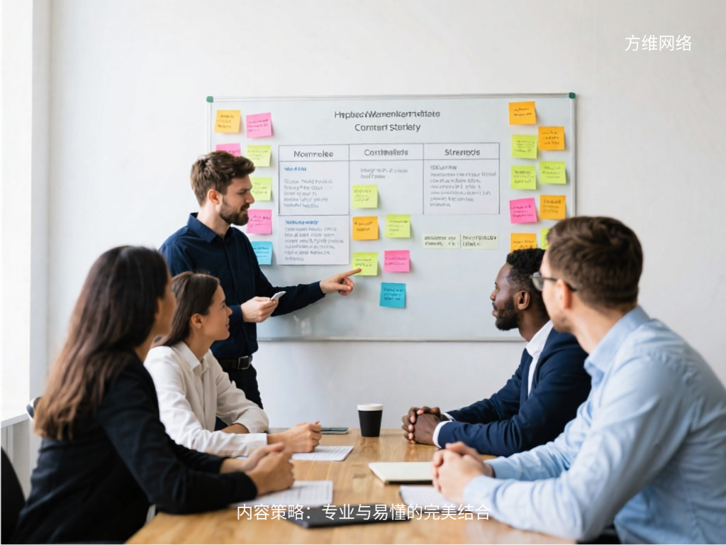 內容策略：專業與易懂的完美結合