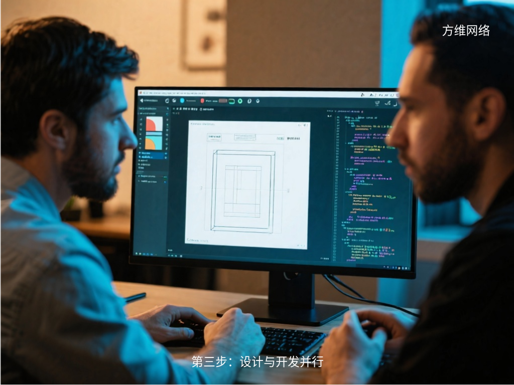 第三步：設計與開發(fā)并行