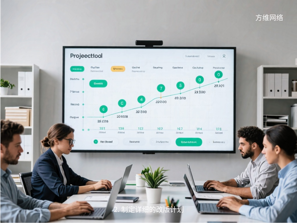 2. 制定詳細的改版計劃