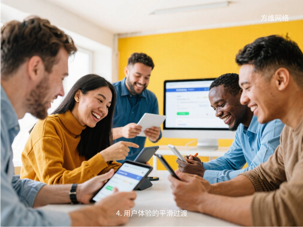 4. 用戶體驗的平滑過渡