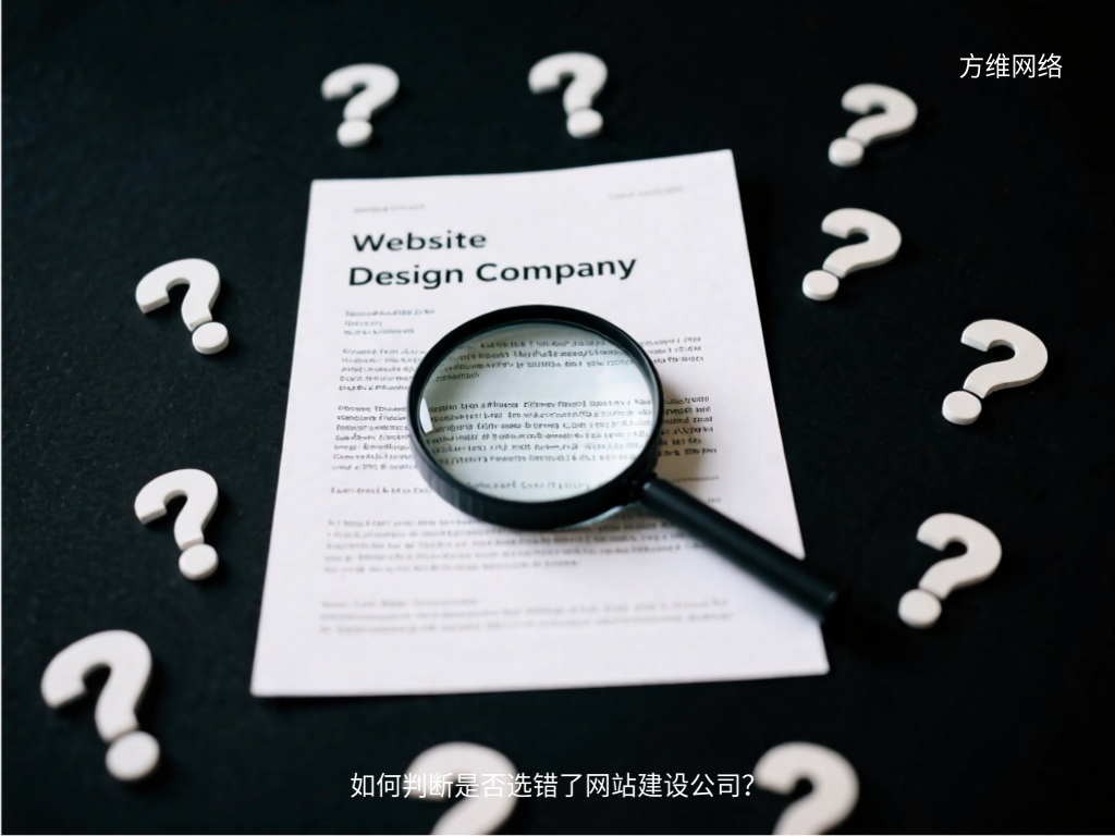 如何判斷是否選錯了網(wǎng)站建設公司？