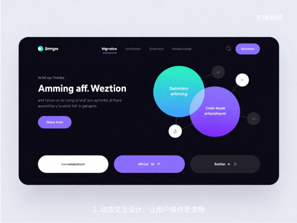 1. 動態(tài)交互設計：讓用戶操作更流暢