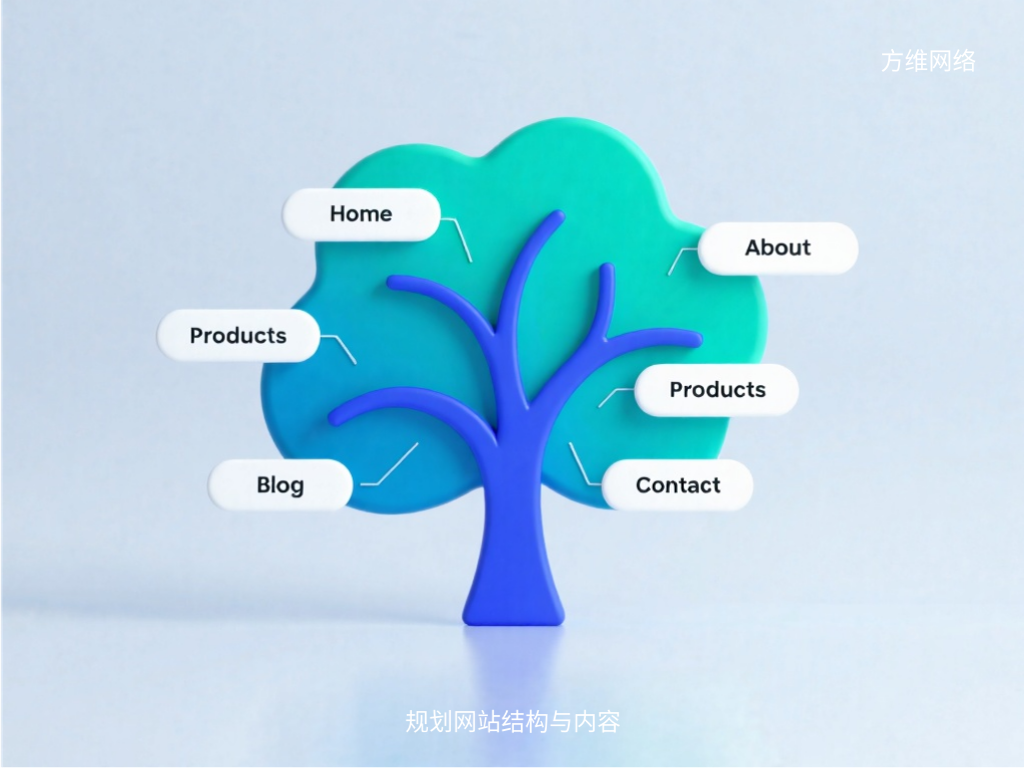 規劃網站結構與內容