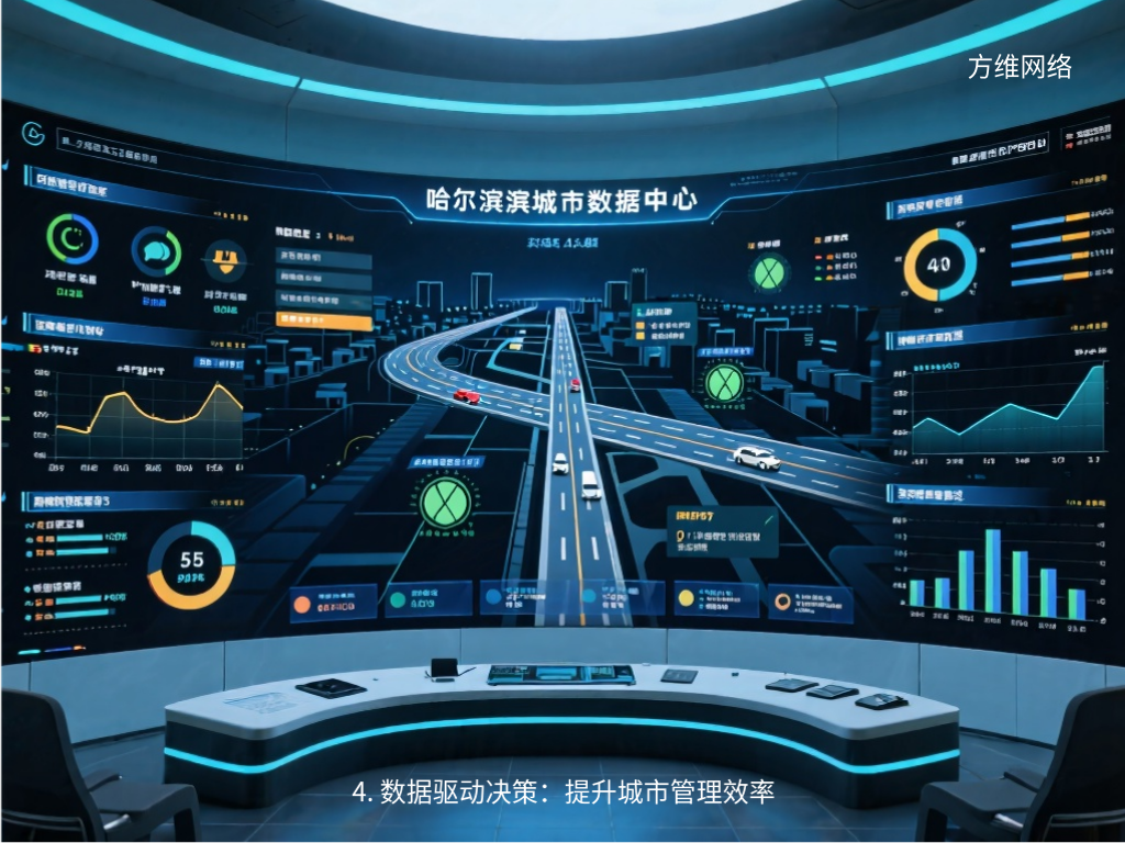4. 數(shù)據(jù)驅(qū)動(dòng)決策：提升城市管理效率