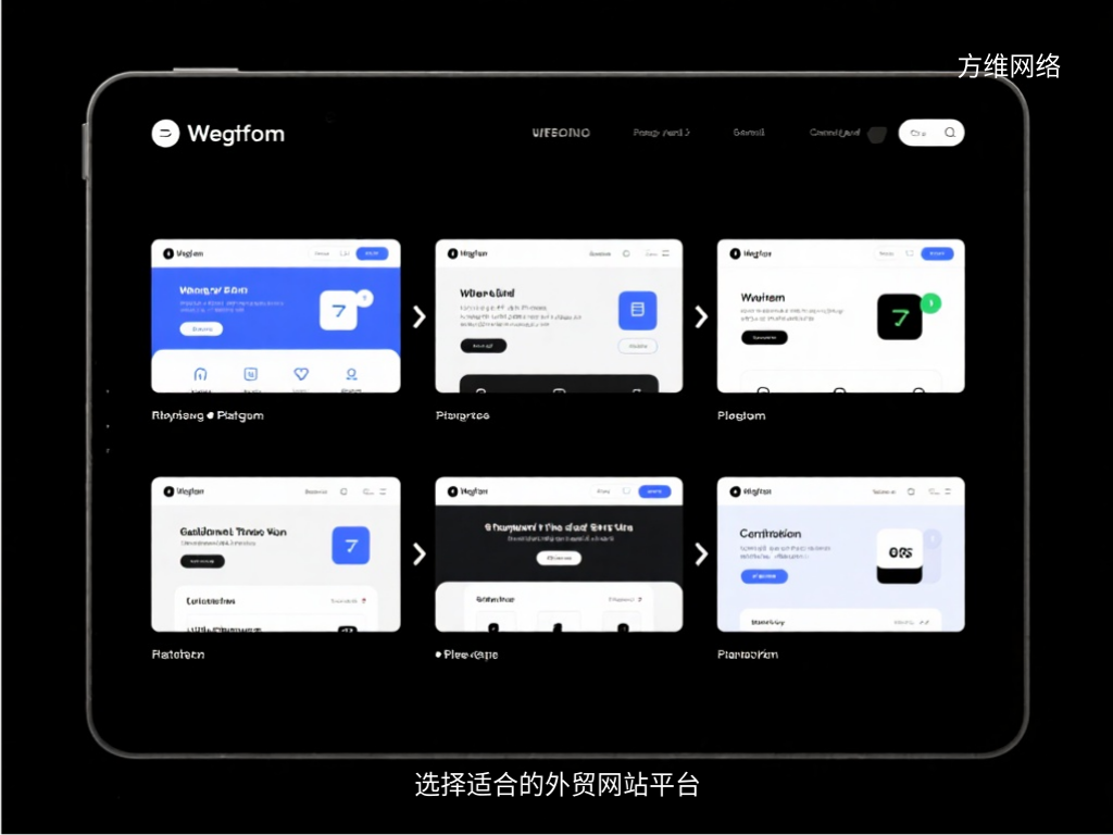 選擇適合的外貿(mào)網(wǎng)站平臺