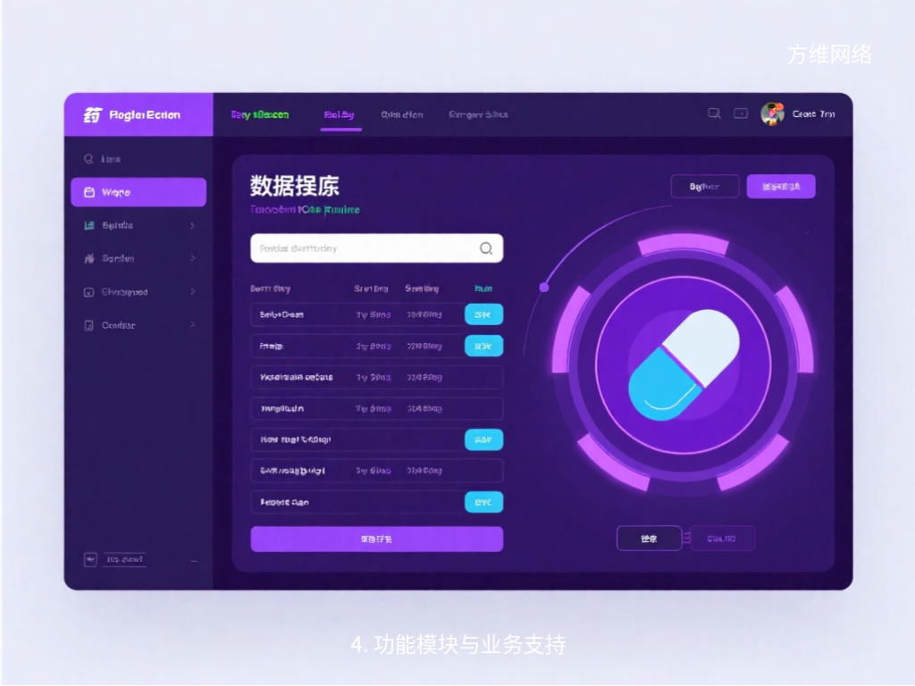 4. 功能模塊與業務支持