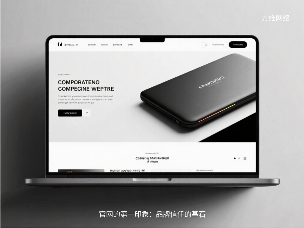 官網的第一印象：品牌信任的基石