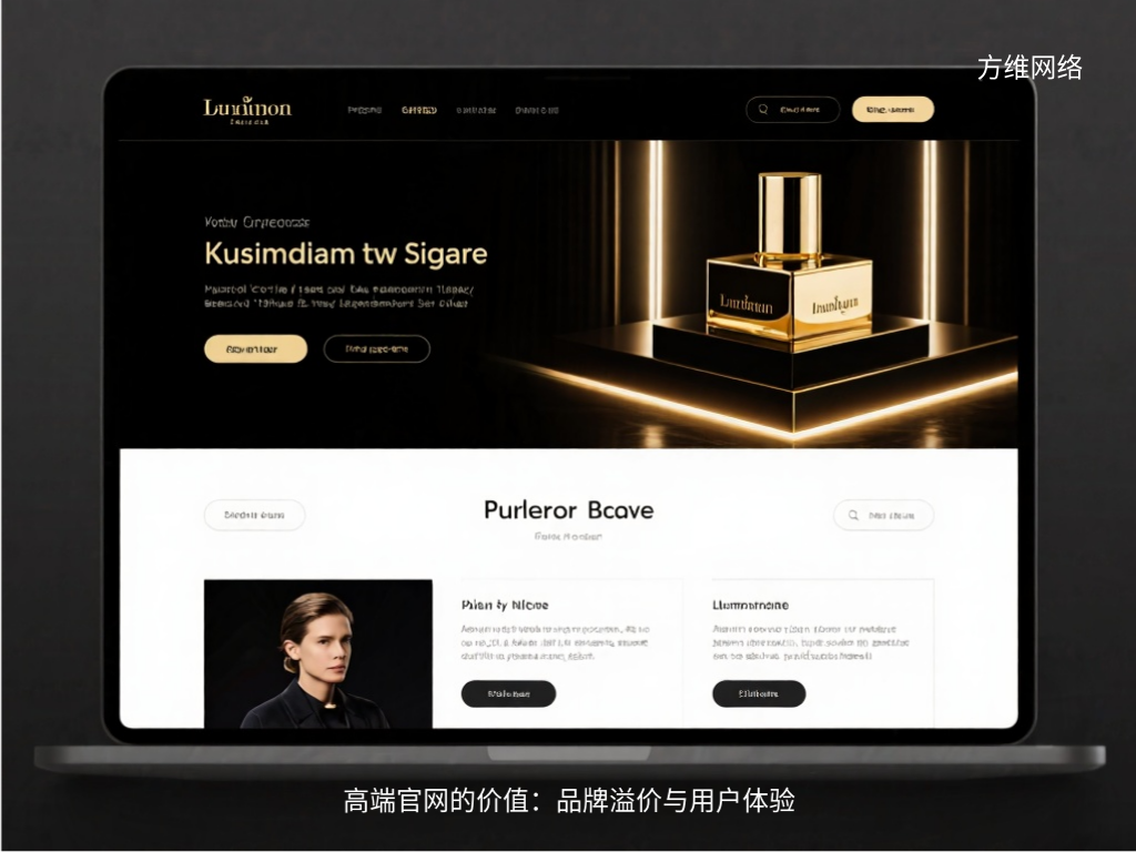 高端官網(wǎng)的價值：品牌溢價與用戶體驗