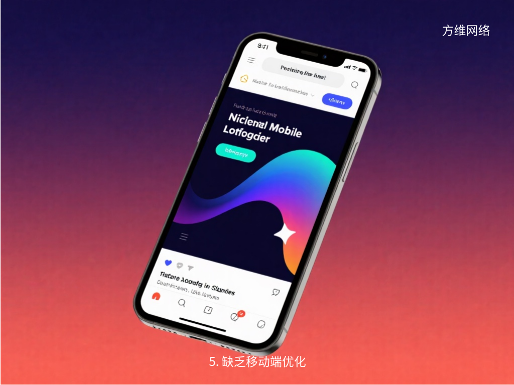 5. 缺乏移動端優化