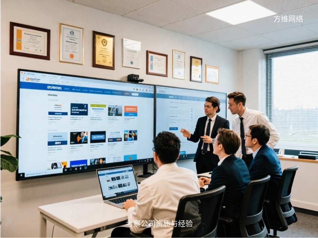 考察公司資質與經驗