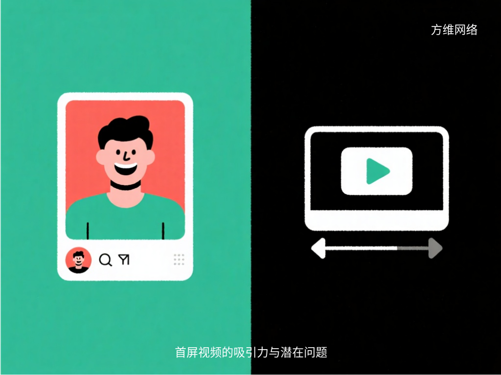 首屏視頻的吸引力與潛在問題