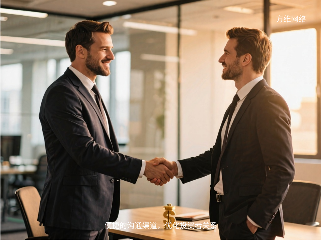 便捷的溝通渠道，優化投資者關系