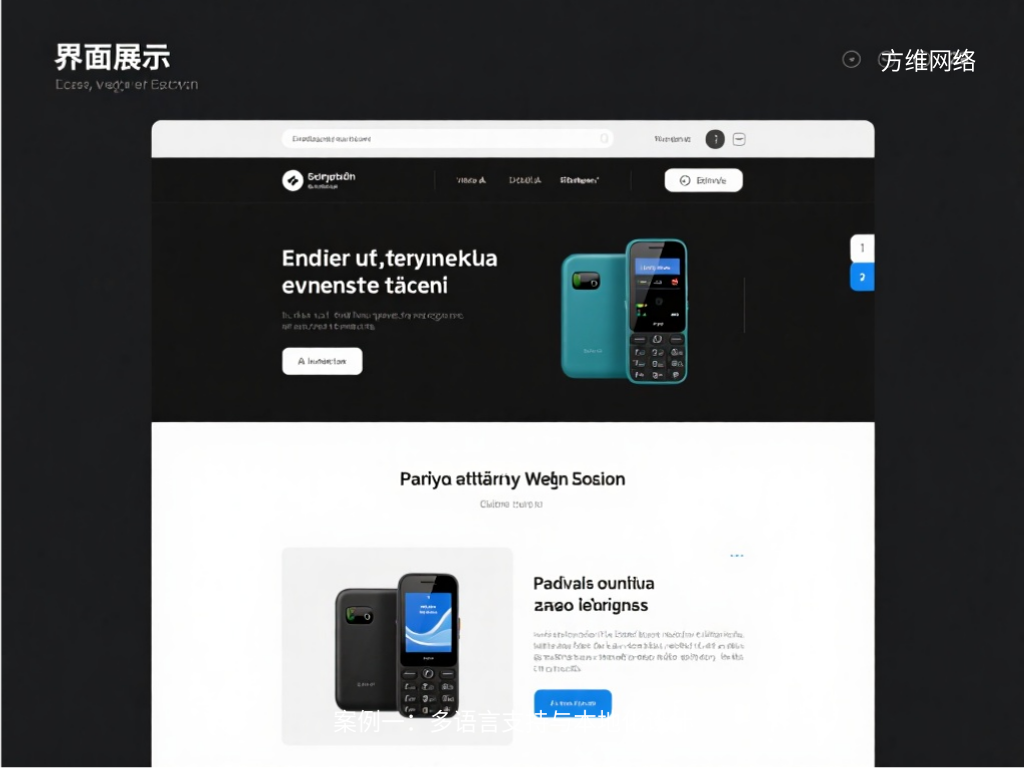 案例一：多語言支持與本地化設計