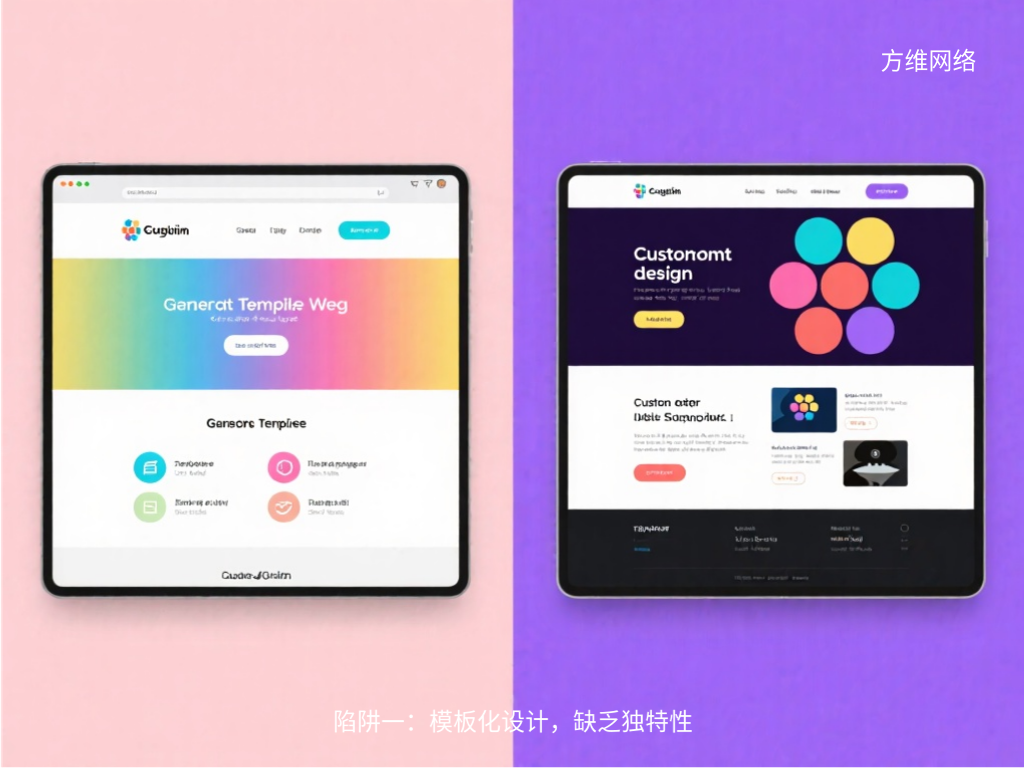 陷阱一：模板化設(shè)計，缺乏獨特性