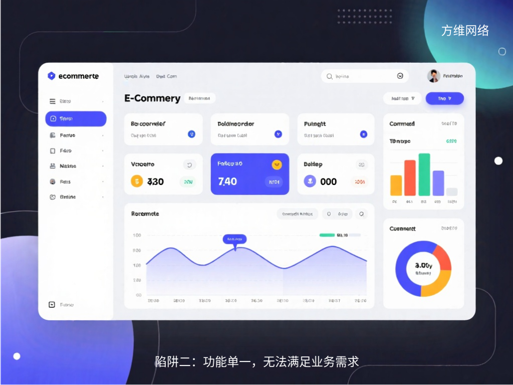 陷阱二：功能單一，無法滿足業(yè)務(wù)需求