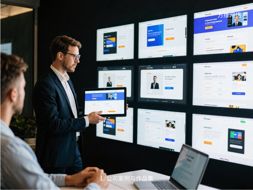 1. 公司案例與作品集