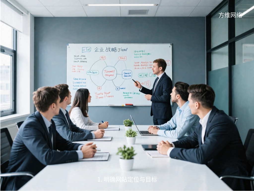 1. 明確網站定位與目標