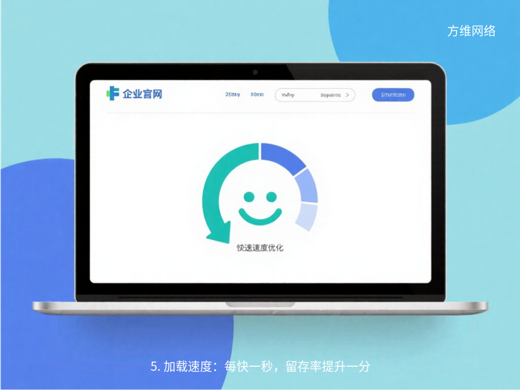 5. 加載速度：每快一秒，留存率提升一分