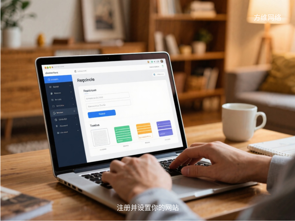 注冊并設置你的網(wǎng)站