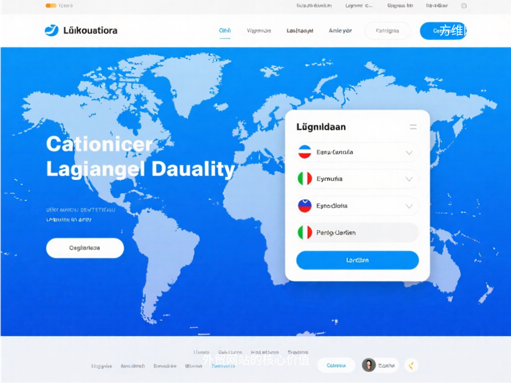 外貿網站的核心價值