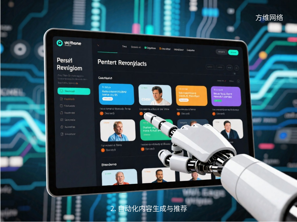 2. 自動化內(nèi)容生成與推薦