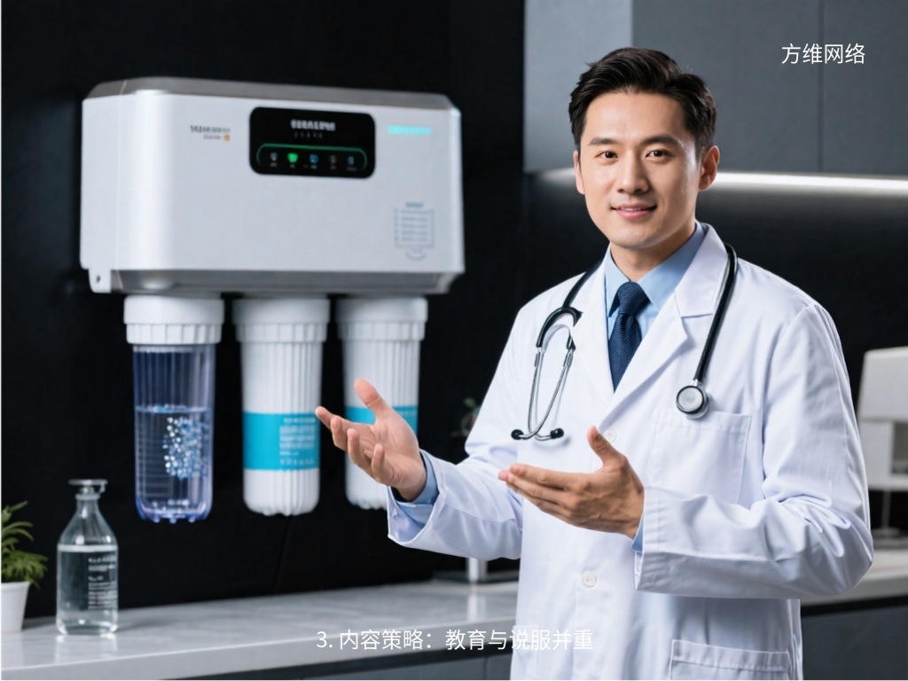 3. 內容策略:教育與說服并重