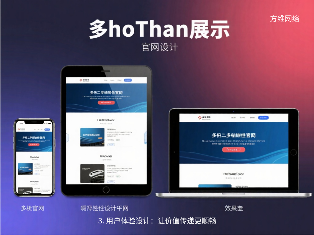 3. 用戶體驗設計：讓價值傳遞更順暢