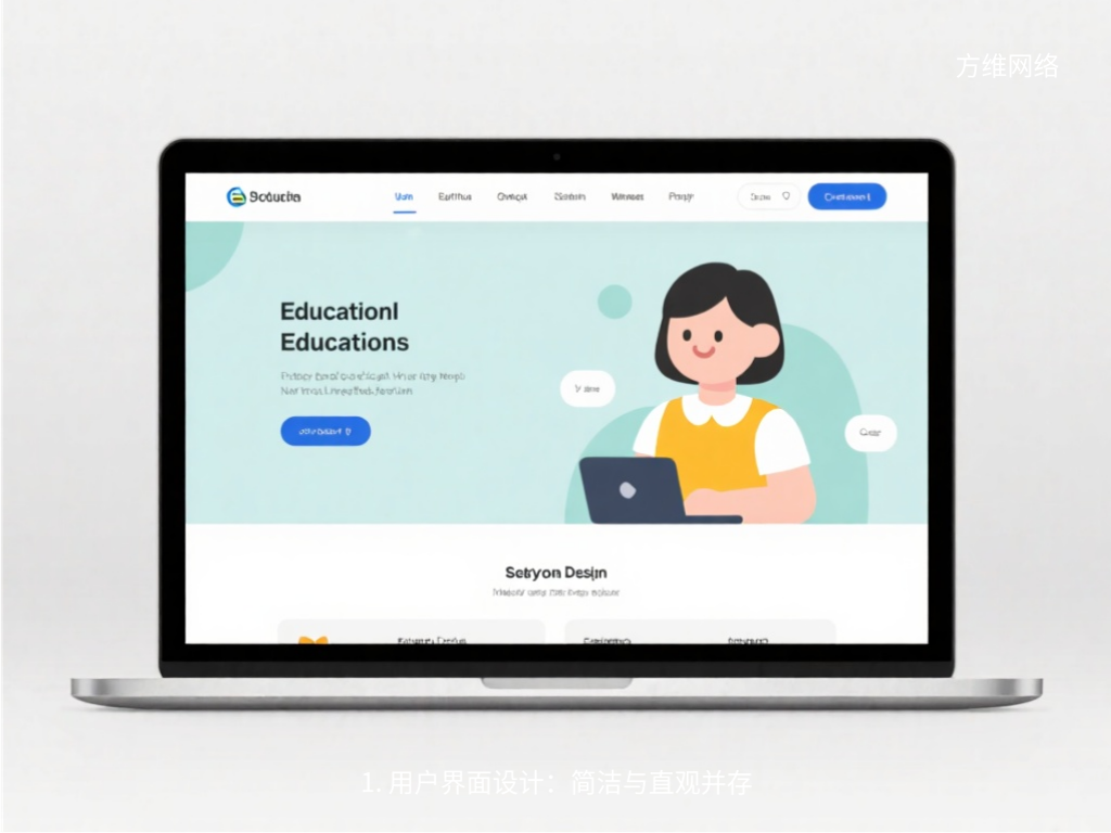 1. 用戶界面設計：簡潔與直觀并存