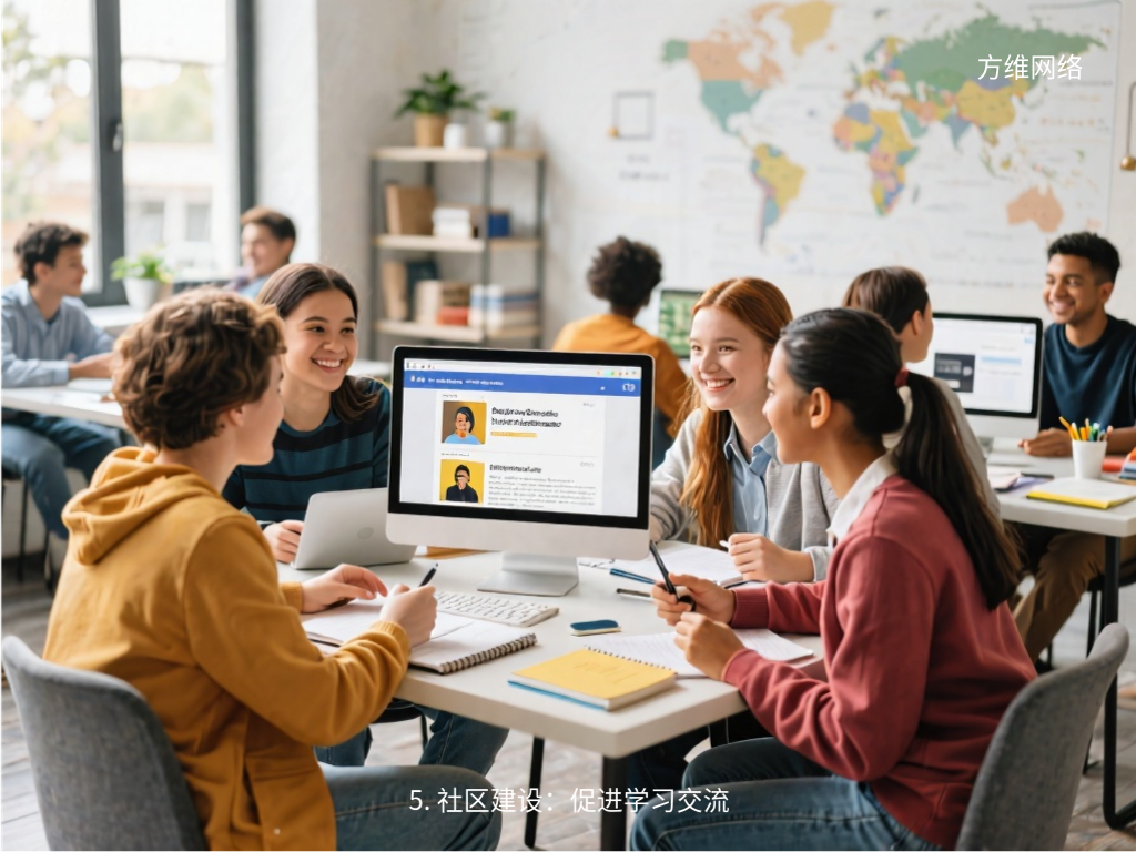 5. 社區建設：促進學習交流