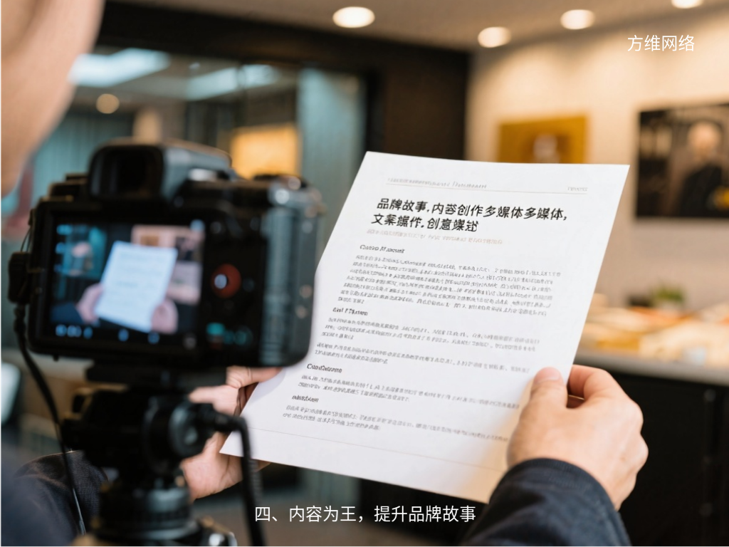 四、內(nèi)容為王,提升品牌故事