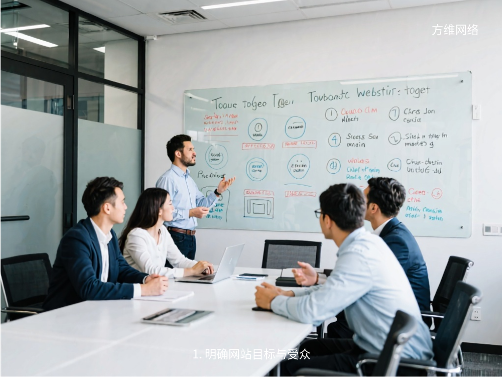 1. 明確網站目標與受眾
