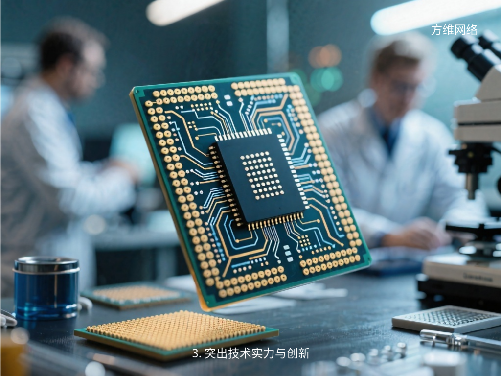 3. 突出技術實力與創新