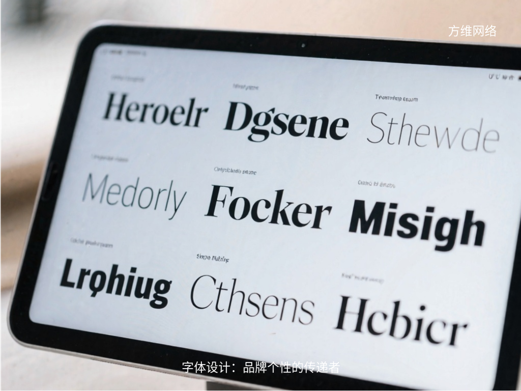 字體設(shè)計：品牌個性的傳遞者
