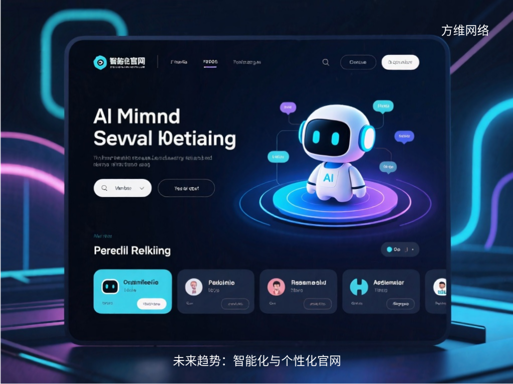未來趨勢：智能化與個性化官網