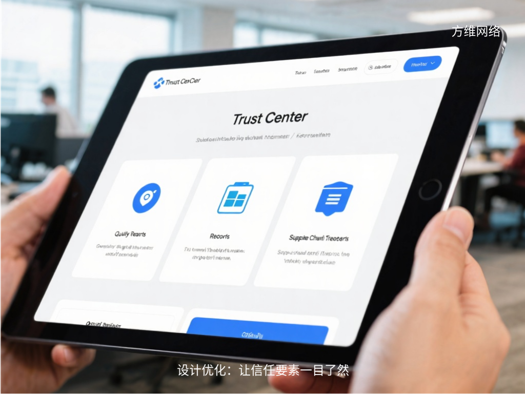 設計優化：讓信任要素一目了然