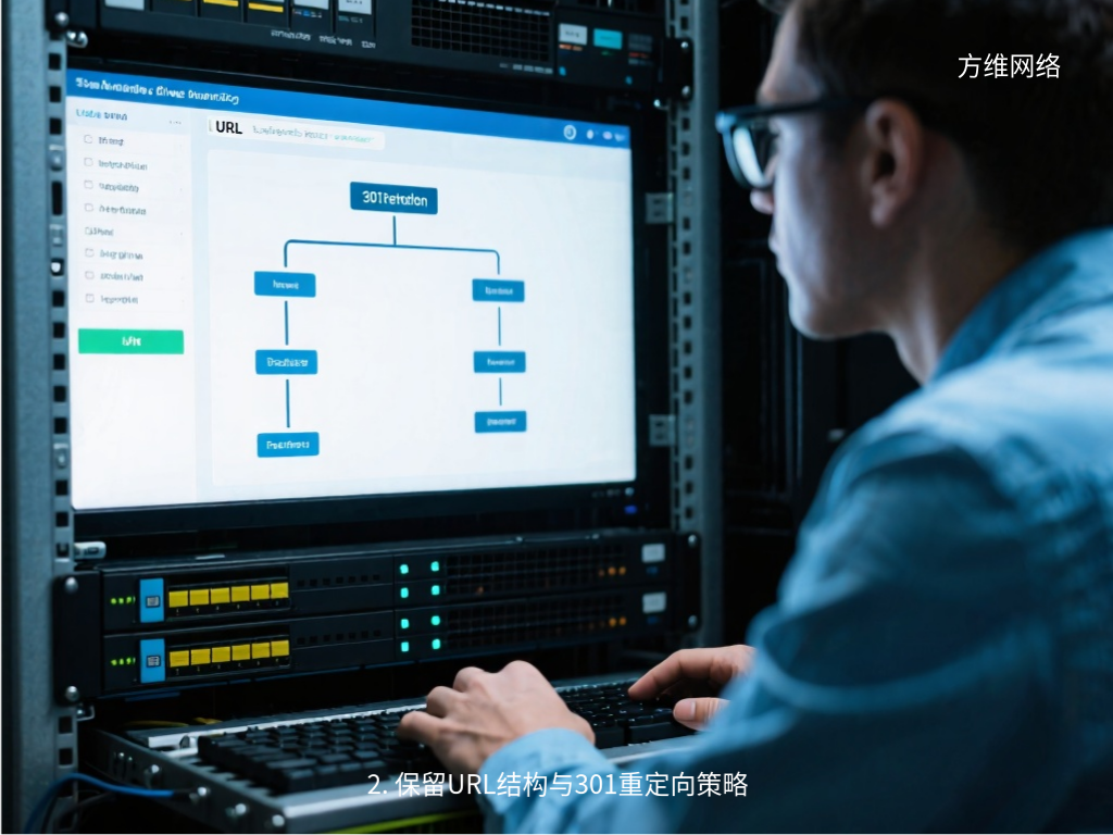 2. 保留URL結構與301重定向策略
