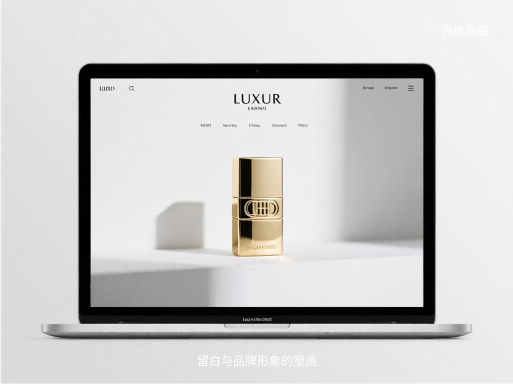 留白與品牌形象的塑造