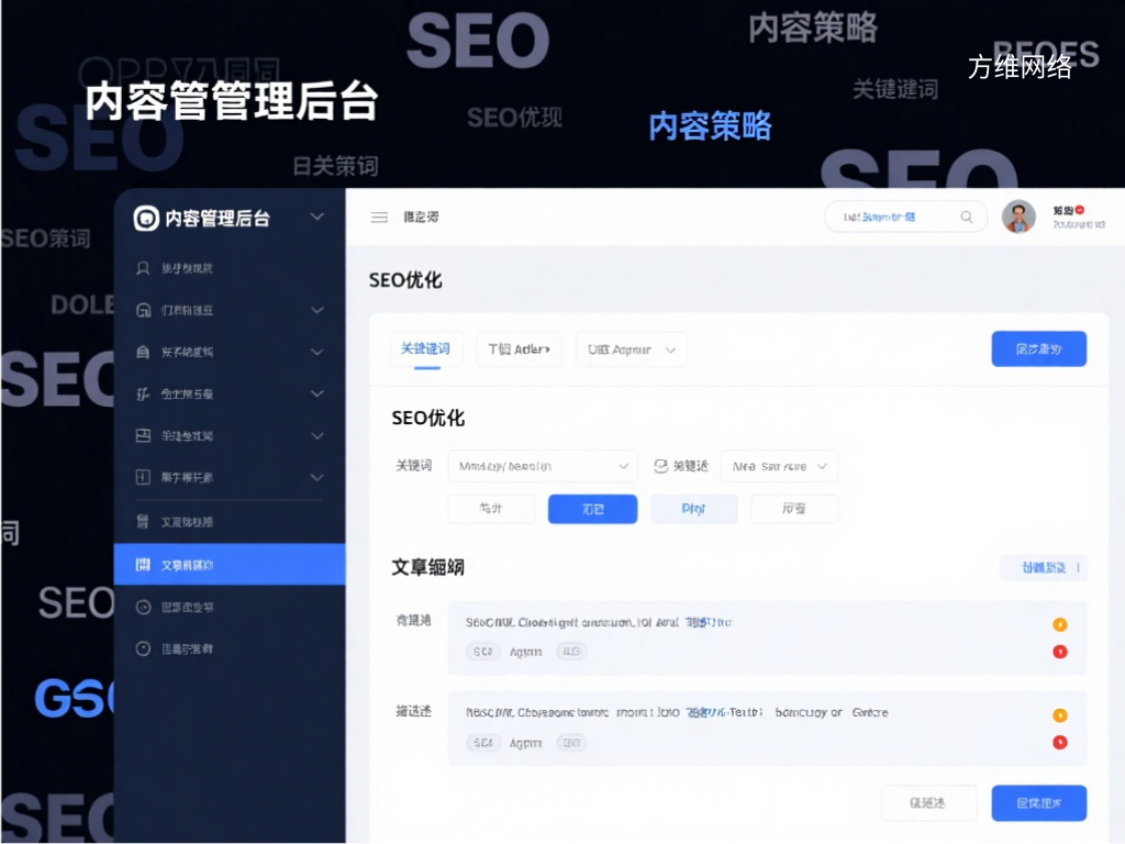 內容管理：動態更新與SEO優化