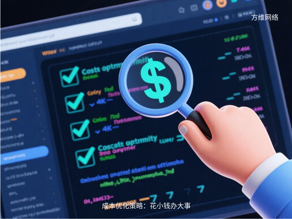 成本優(yōu)化策略：花小錢辦大事