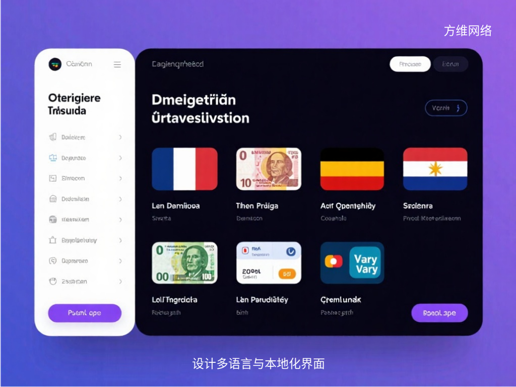 設計多語言與本地化界面