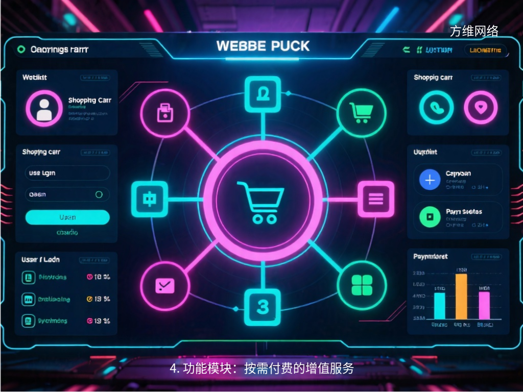 4. 功能模塊：按需付費的增值服務